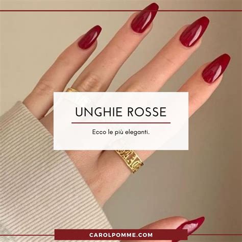 particolare unghie rosse eleganti